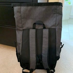 Brand new grey yoga backpack